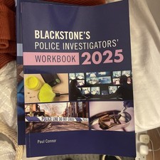 Blackstones Police Investigators Workbook 2025