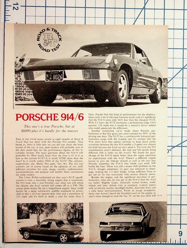 Porsche 914 road - &, track