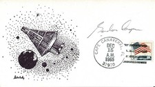 Gordon COOPER Signed FDC Cover