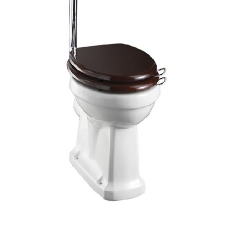 Burlington toilet pan seat - toilet,