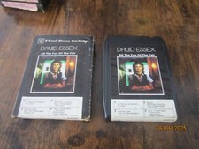 8-Track Cassette David Essex All The Fun Of The Fair Boxed Cartridge