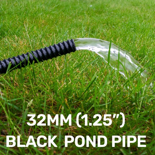 32mm black corrugated flexible - corrugated,