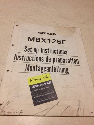Honda mbx125f mbx125 mbx 125 - mbx125f,