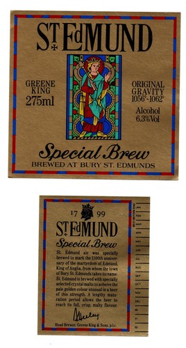England vintage beer label - england,