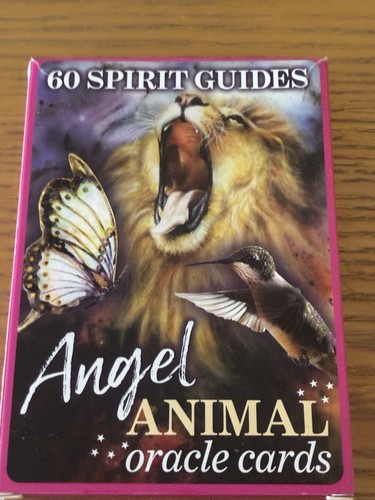 Angel animal oracle cards - angel,