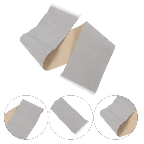 Reusable grey flocked velvet - flocked,