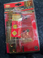 ERA Fortress Mortice Sash Lock High Security BS  3621 Bronze