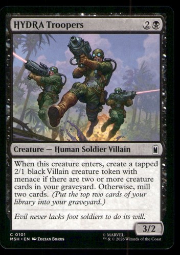 Hydra troopers marvel super - c,