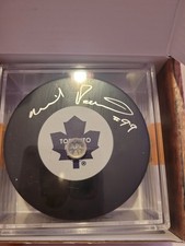 NHL Toronto Maple Leafs #99 Wilf Paiement Autographed Hockey Puck