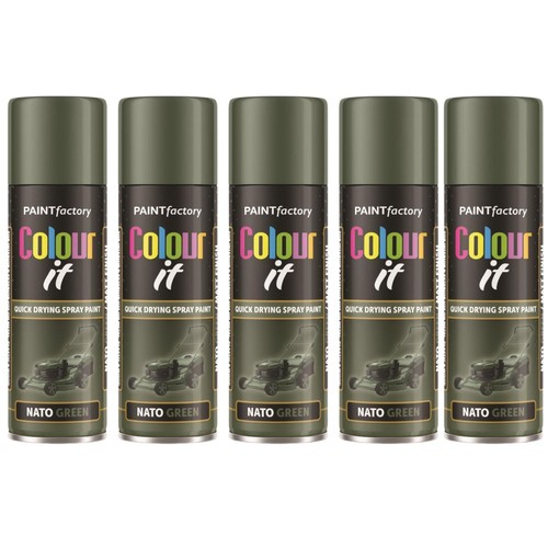 Nato green matt spray paint - green,