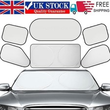 6Pcs Car Window Shades Privacy