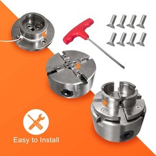 Wood Lathe Chuck Set 1" x 8