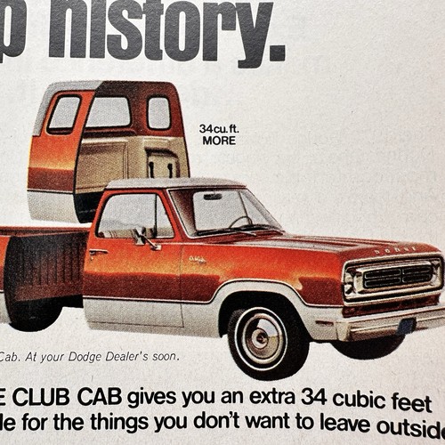 1973 dodge club cab - dodge, pickup