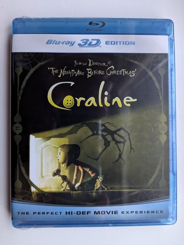 Coraline blu ray - (3d, 2010