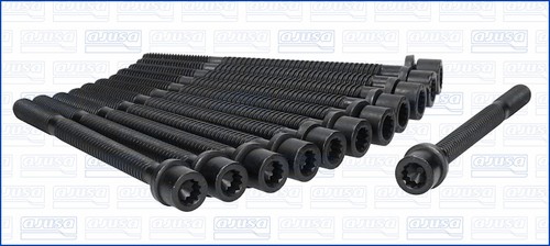 Cylinder head bolt set - head,