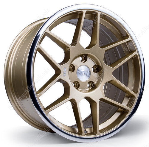 Gold 09 alloy wheels - gold,