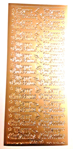 Peel off stickers merry - off, 'merry