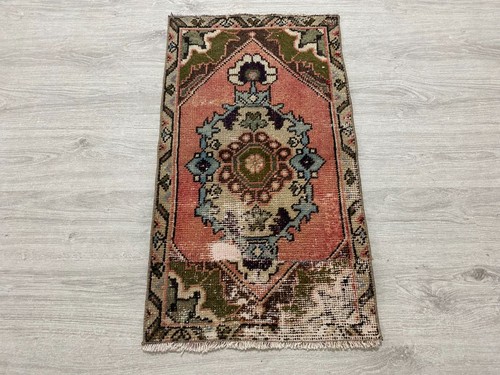 Vintage oriental turkish rug - vintage,