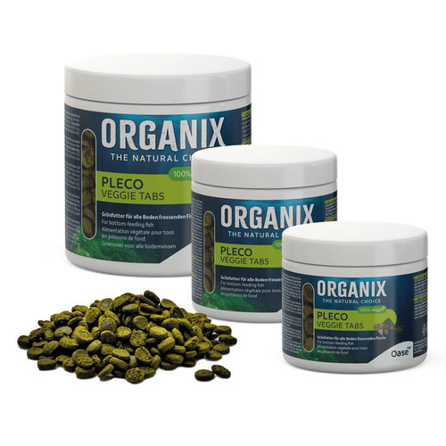 Organix pleco veggie tabs fish - organix,