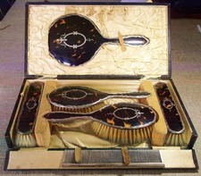 vintage dressing table brush