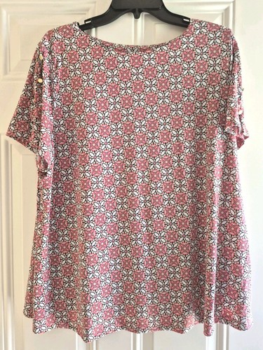 Liz claiborne stretch knit top - claiborne,