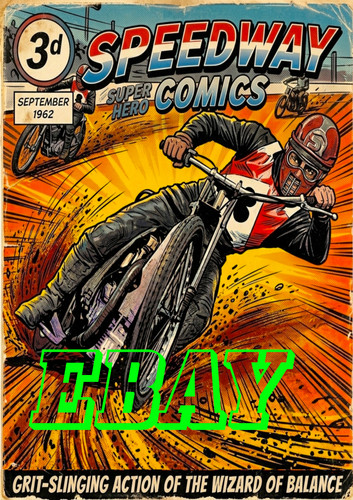 Peter craven speedway comic - peter,