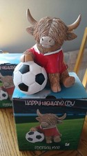 new boxed highland cow ceramic