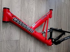 Cannondale Super V SL Red Full Suspension Suspension Mtb Frame / Fox Shock z511
