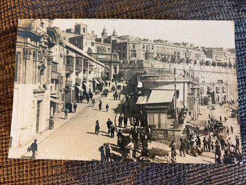 Vintage rppc marina malta - marina,