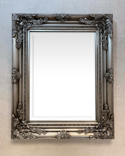 Antique silver ornate wall - antique,
