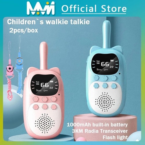 Kids walkie talkie 2pcs - walkie,