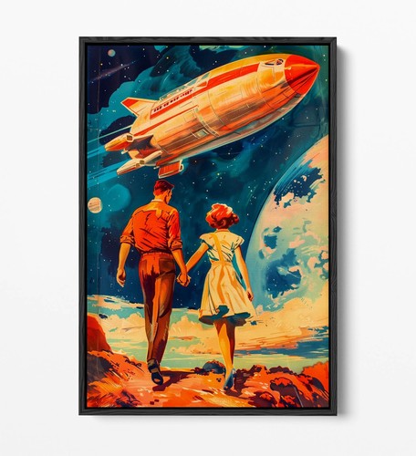 Vintage retrofuture travel - vintage,