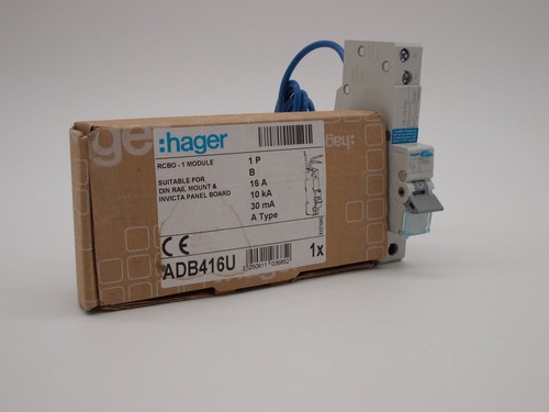 Hager rcbo amp 30ma - hager, 16