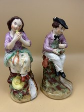 Antique Pair of Staffordshire