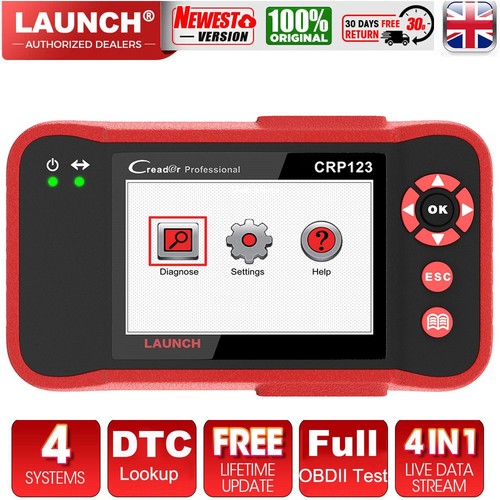 Launch crp123 car obd2 scanner - crp123,