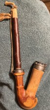 Estate Pipe Long Stem Metal