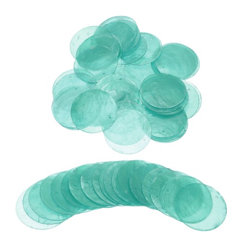 60pcs capiz shells round - capiz, 2"