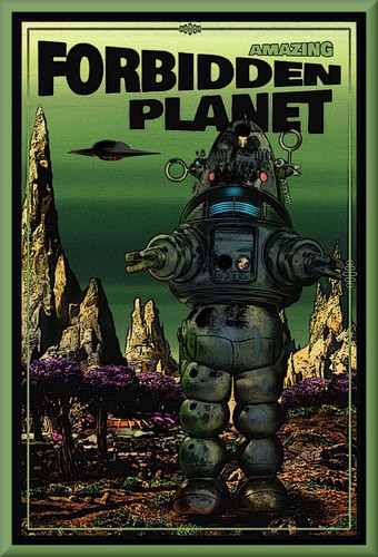 Vintage 50s robby robot - robby,