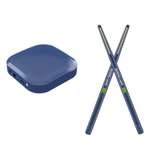 Simulated air drum set with - set,