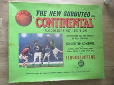 Subbuteo Continental Floodlighting Edition. Vintage Boxed Incomplete with extras