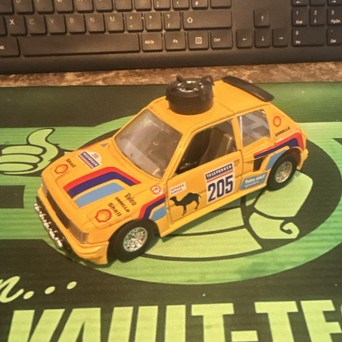 Burago peugeot 205 turbo - burago,