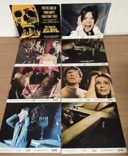 The Legend Of Hell House Cinema Lobby Cards Set Vintage 1973 Horror