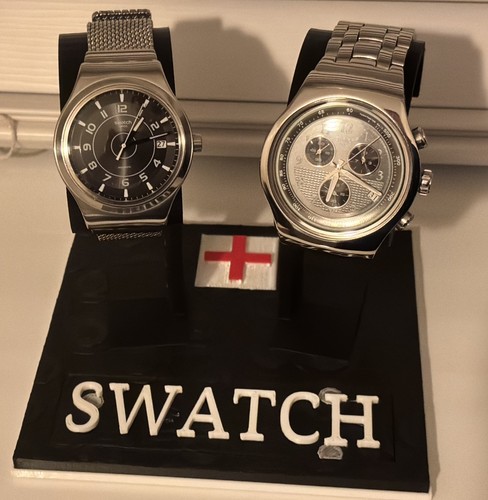 Swatch watch duel display - swatch,