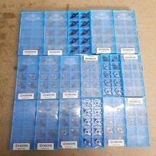 CARBIDE INSERTS JOB LOT KYOCERA TKFB TKF PARTING GROOVING TIPS Ex Aerospace Stoc