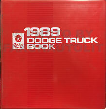 1989 Dodge Truck Data Book
