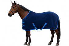 IV Horse 300g Suede Fleece Horse Rug, Navy, 5'0'' - 7'0"