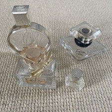 Lot Of 4 Empty Perfume Bottles