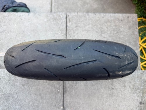 Motorcycle front tyre - front,