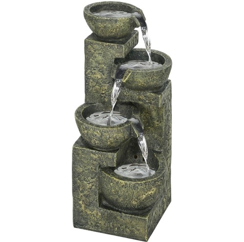 Garden water feature waterfall - feature,