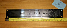 Rolls Royce Mulliner Park Ward Motor Car Door Sill Strip Badge Emblem (6)